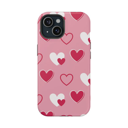 Pink and Red Hearts MagSafe Case - BOGO Cases