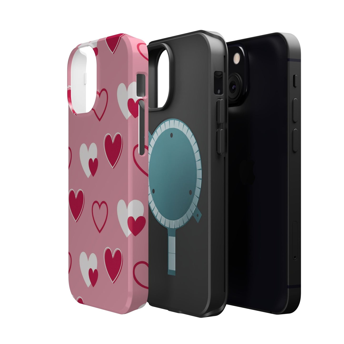 Pink and Red Hearts MagSafe Case - BOGO Cases