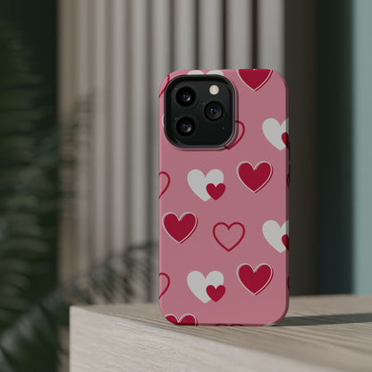 Pink and Red Hearts MagSafe Case - BOGO Cases