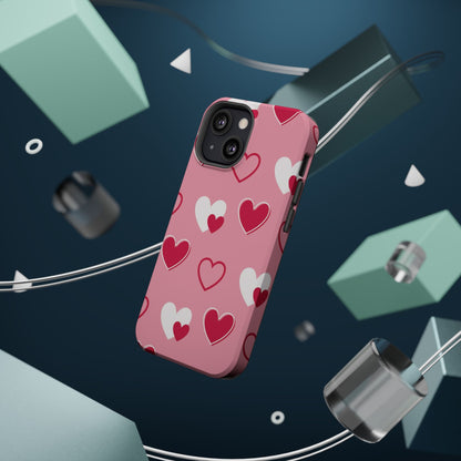 Pink and Red Hearts MagSafe Case - BOGO Cases