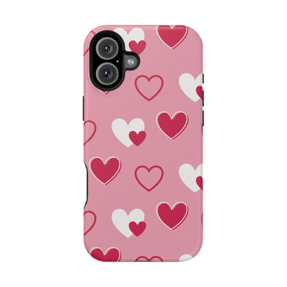 Pink and Red Hearts MagSafe Case - BOGO Cases