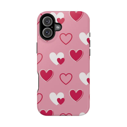 Pink and Red Hearts MagSafe Case - BOGO Cases