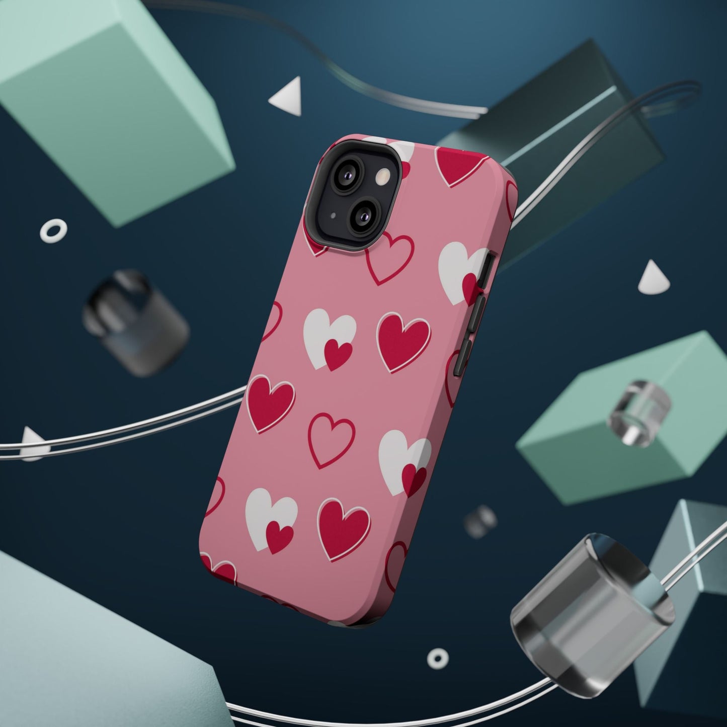 Pink and Red Hearts MagSafe Case - BOGO Cases