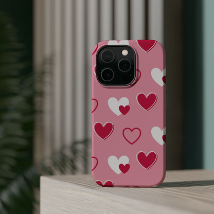 Pink and Red Hearts MagSafe Case - BOGO Cases