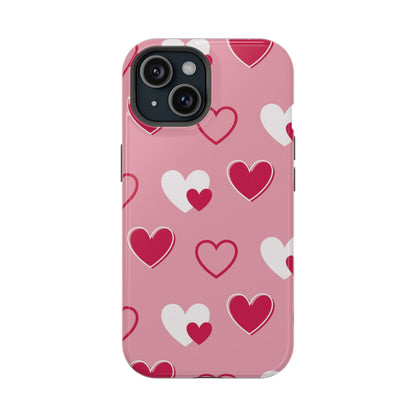 Pink and Red Hearts MagSafe Case - BOGO Cases