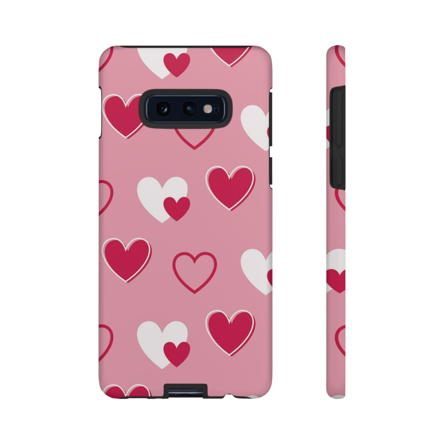 Pink and Red Hearts Samsung Galaxy Case - BOGO Cases