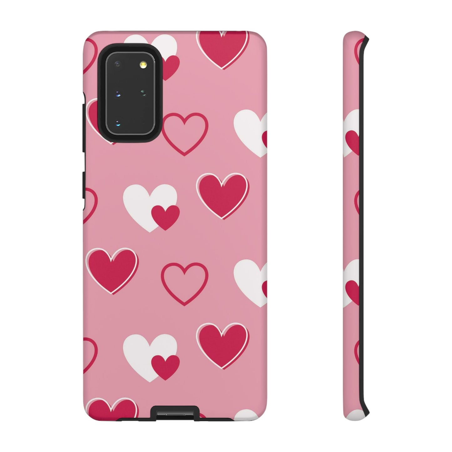Pink and Red Hearts Samsung Galaxy Case - BOGO Cases