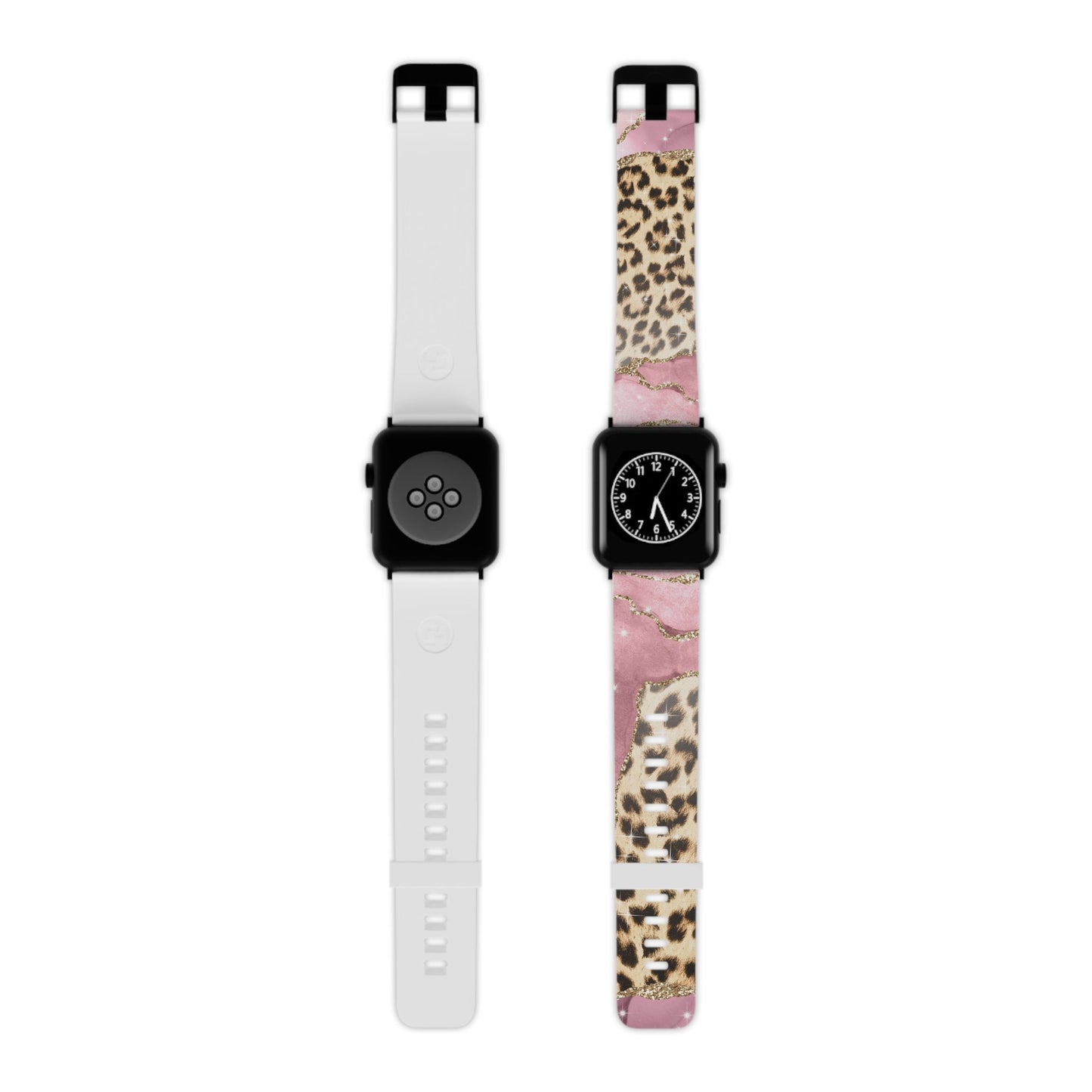 Pink Glam Leopard  Apple Watch Band - BOGO Cases