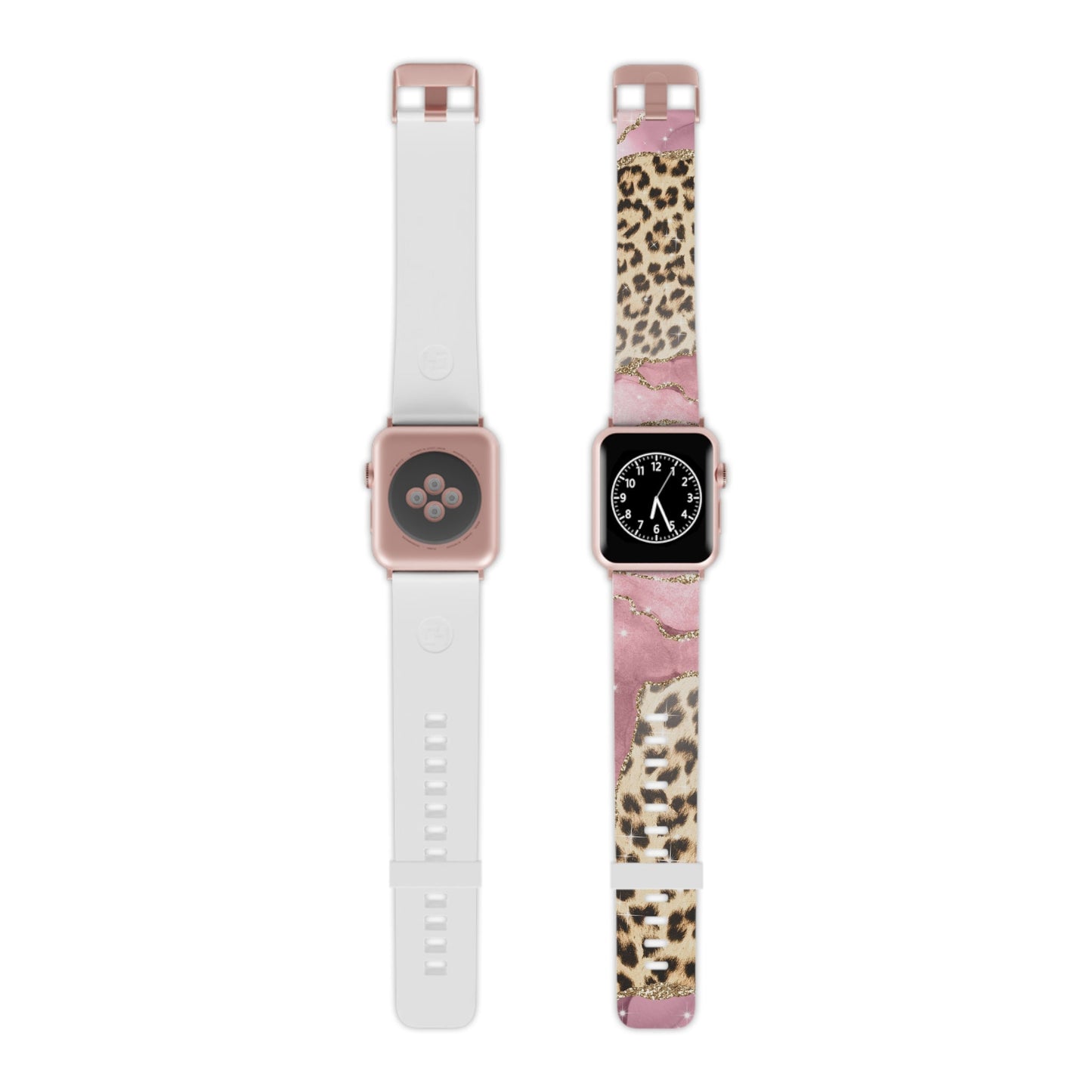 Pink Glam Leopard  Apple Watch Band - BOGO Cases