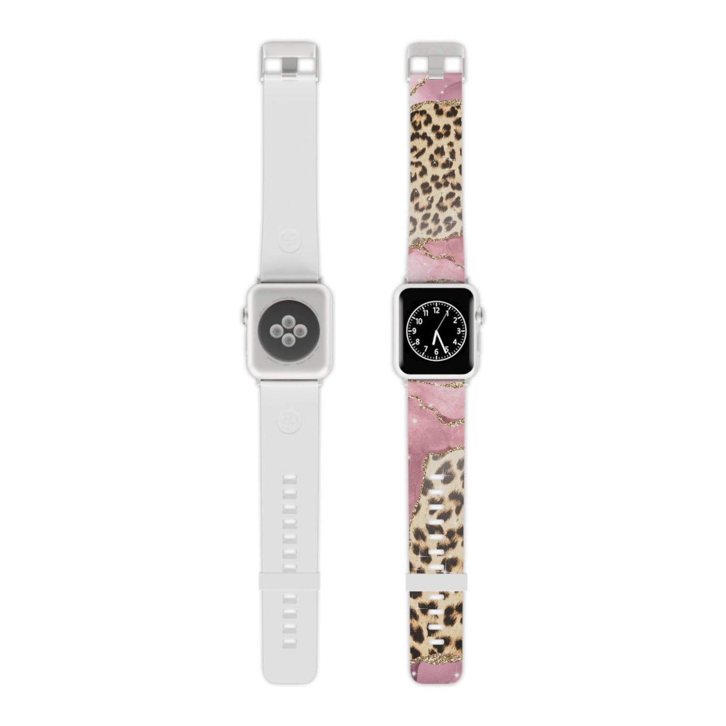Pink Glam Leopard  Apple Watch Band - BOGO Cases