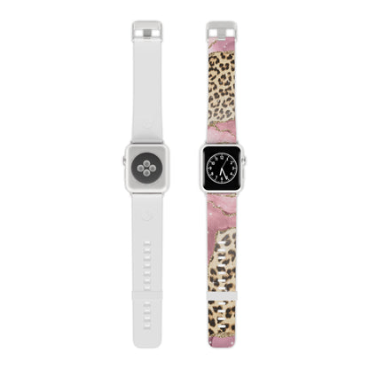 Pink Glam Leopard  Apple Watch Band - BOGO Cases