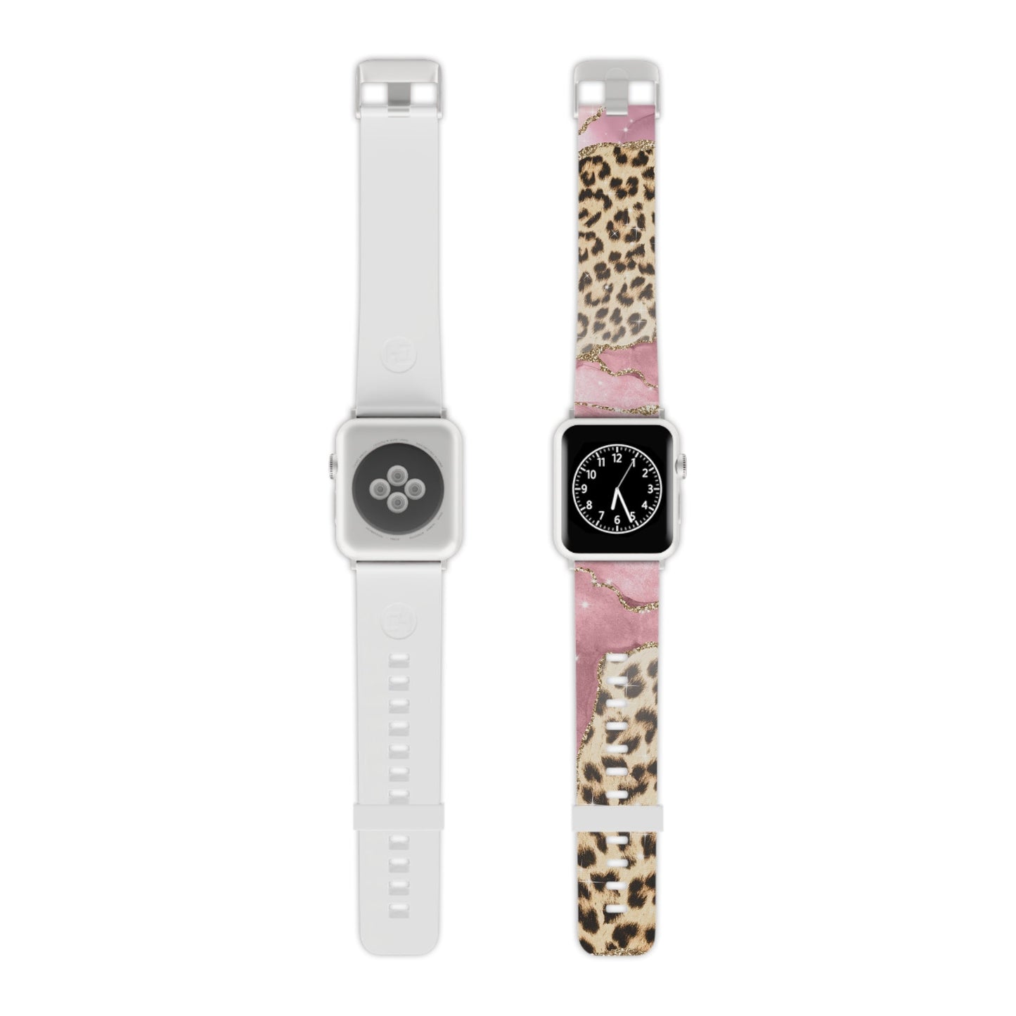 Pink Glam Leopard  Apple Watch Band - BOGO Cases