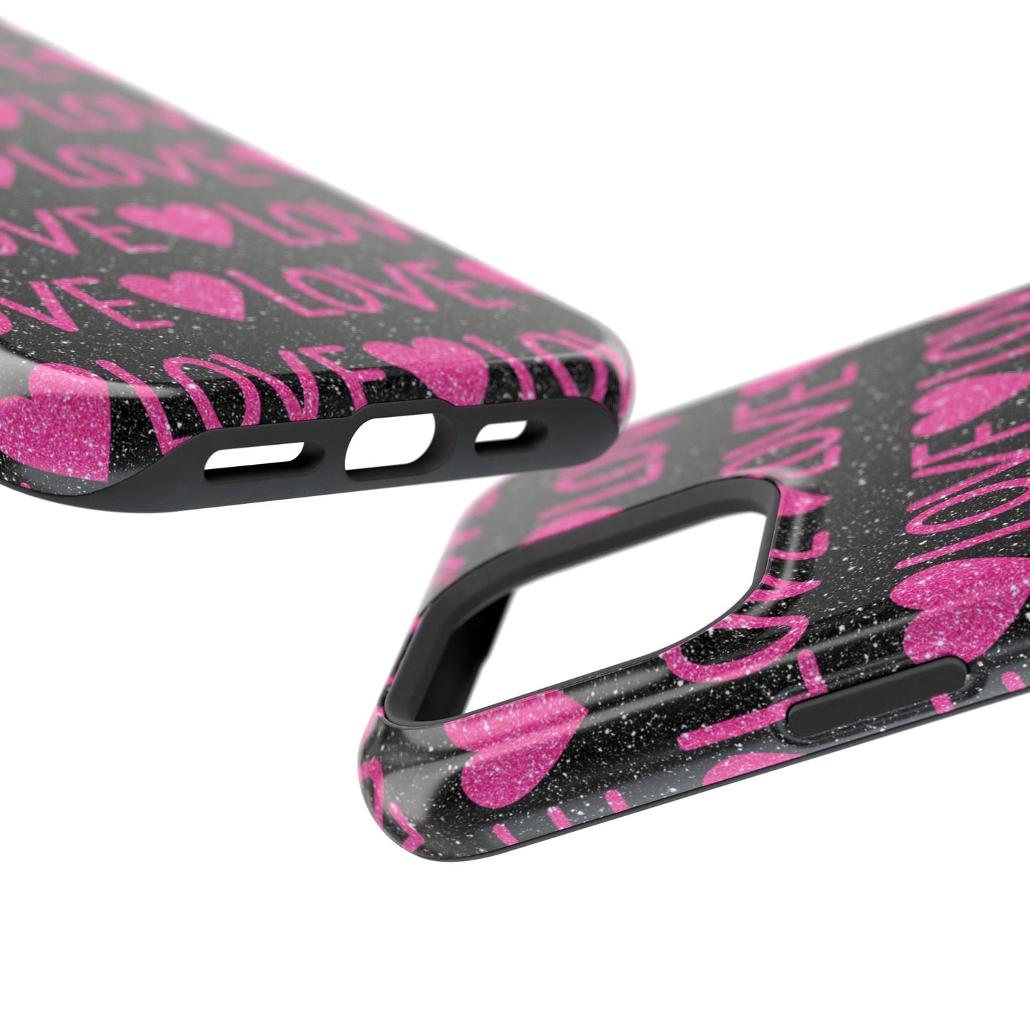 Pink Glitter Love MagSafe Case - BOGO Cases