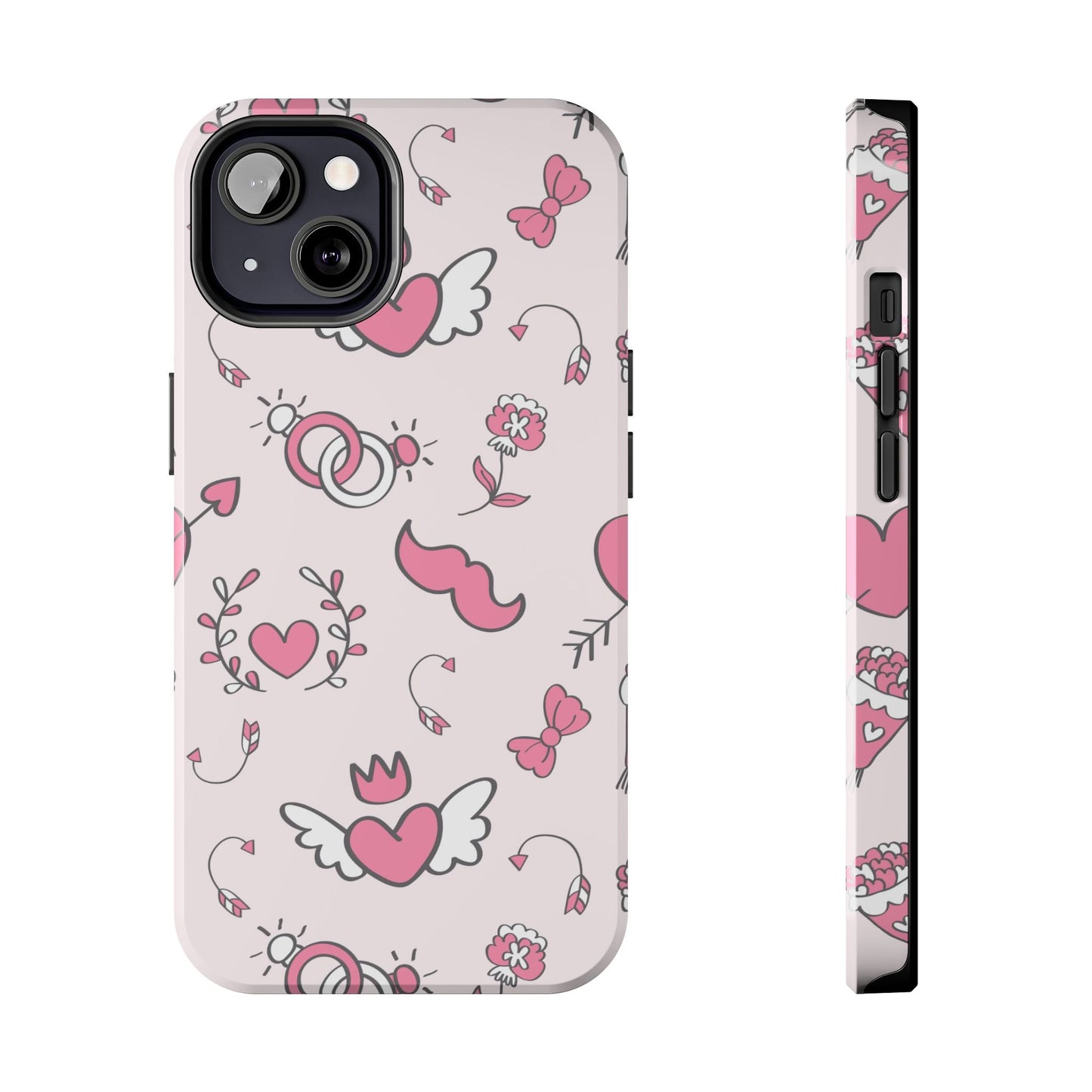 Pink Love Icons iPhone Case - BOGO Cases