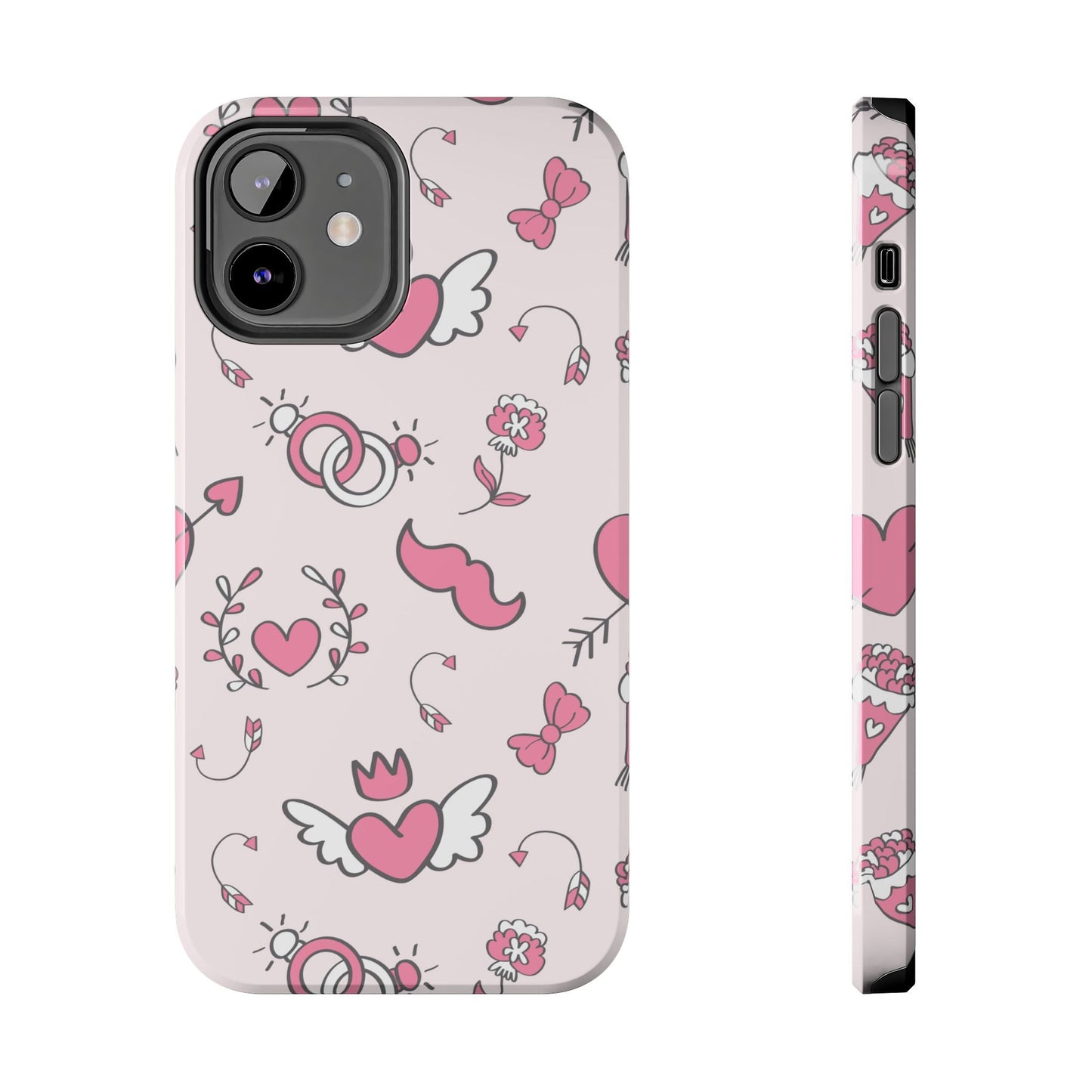 Pink Love Icons iPhone Case - BOGO Cases