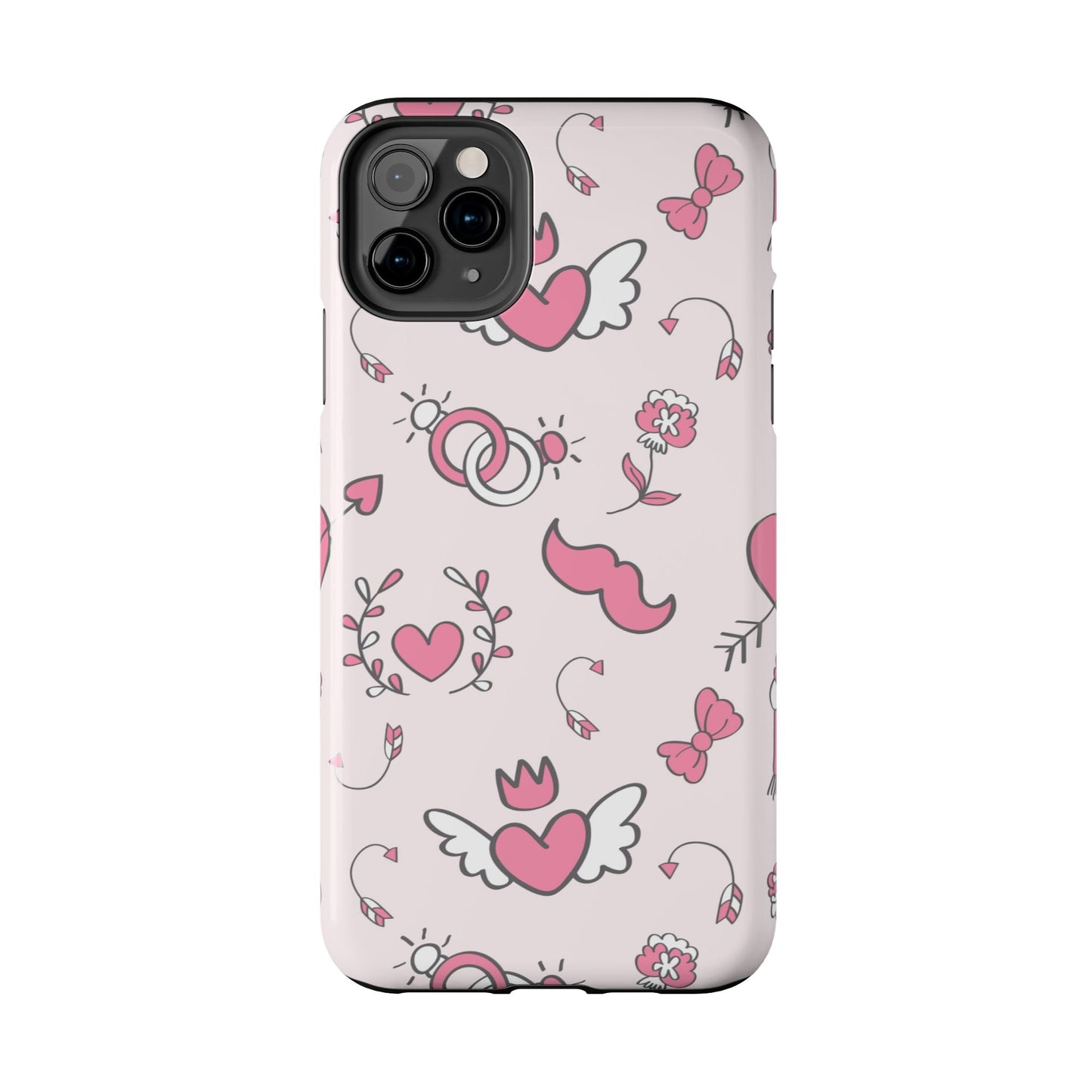 Pink Love Icons iPhone Case - BOGO Cases