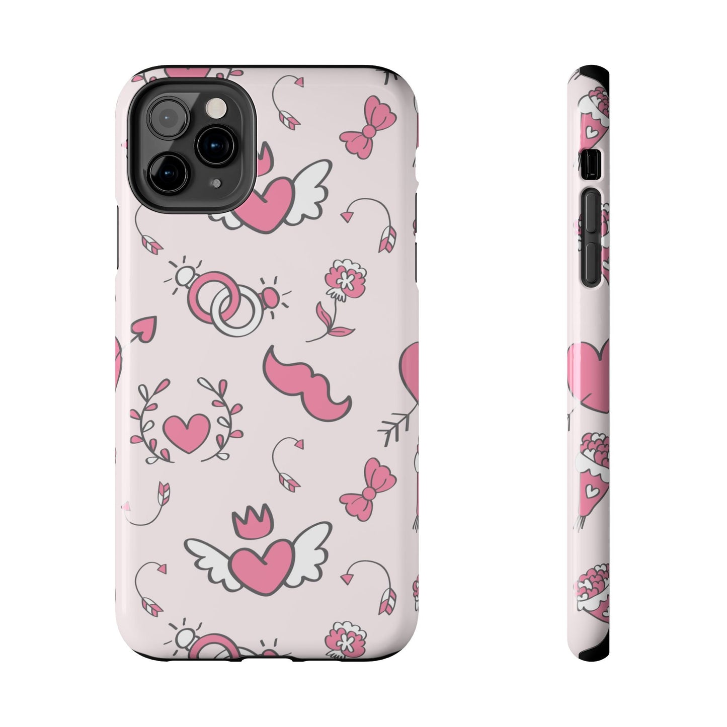 Pink Love Icons iPhone Case - BOGO Cases