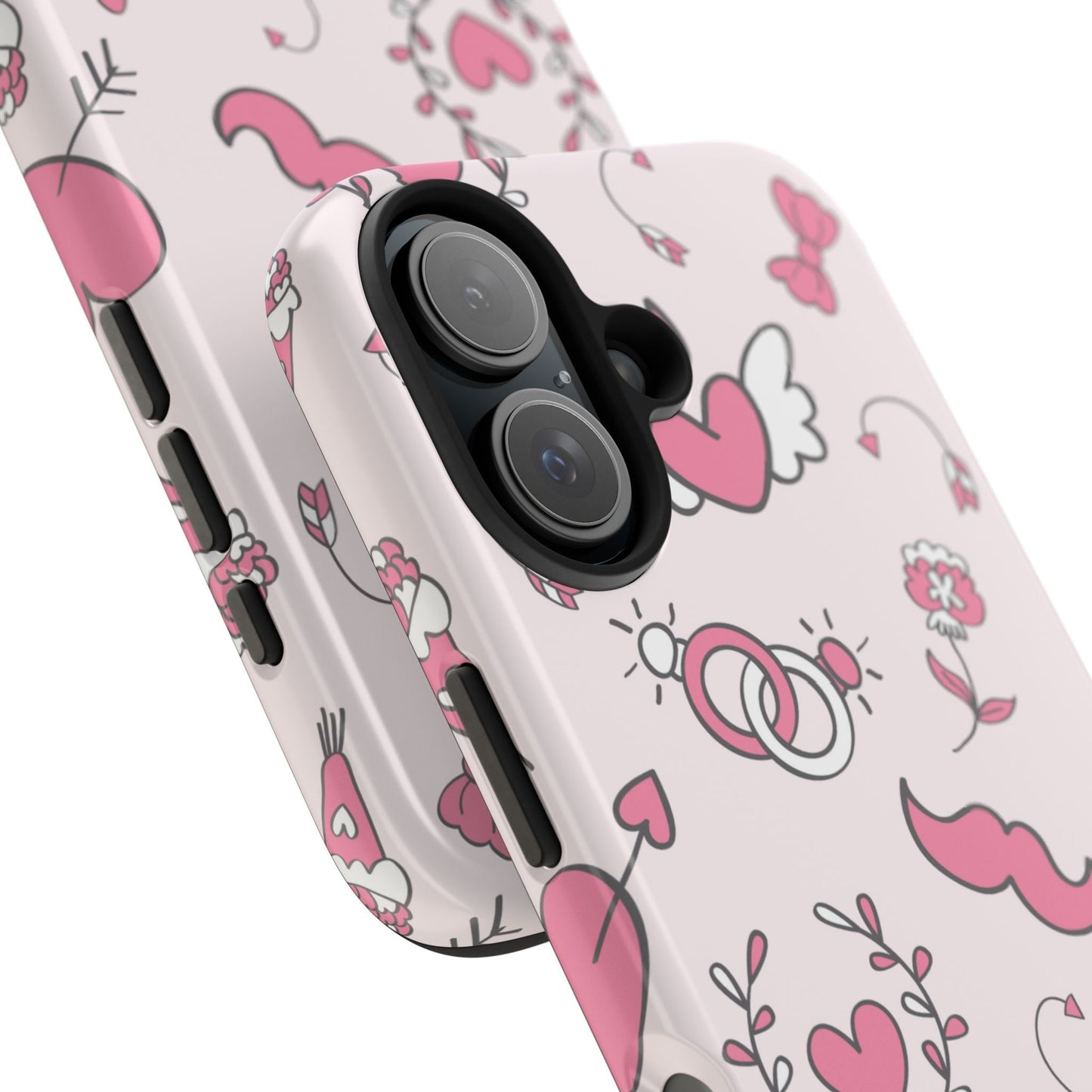 Pink Love Icons iPhone Case - BOGO Cases