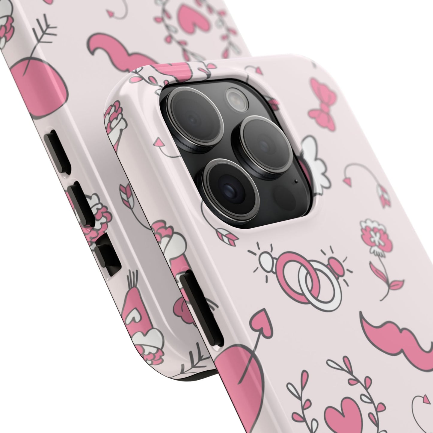 Pink Love Icons iPhone Case - BOGO Cases