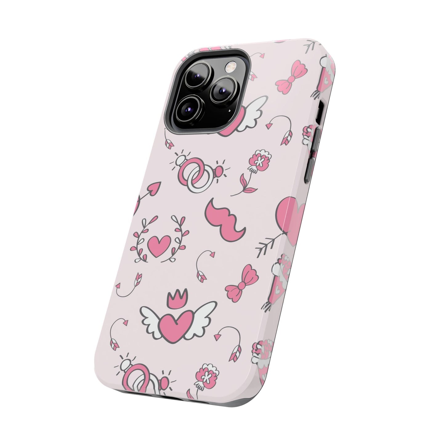 Pink Love Icons iPhone Case - BOGO Cases