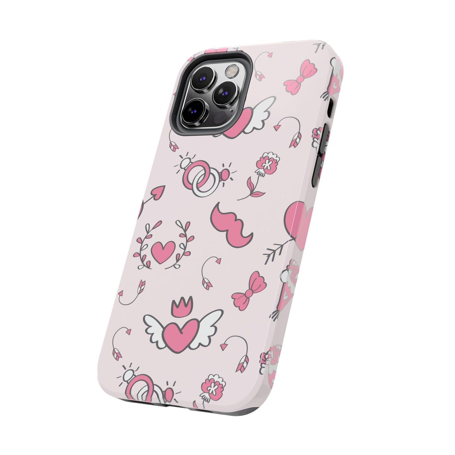 Pink Love Icons iPhone Case - BOGO Cases