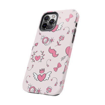 Pink Love Icons iPhone Case - BOGO Cases