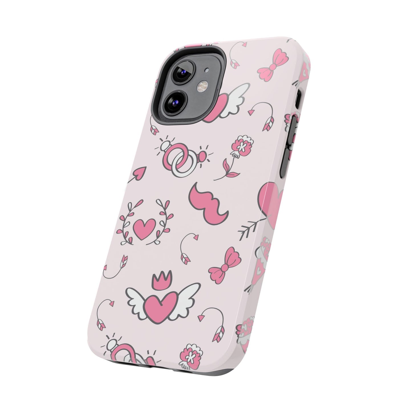 Pink Love Icons iPhone Case - BOGO Cases