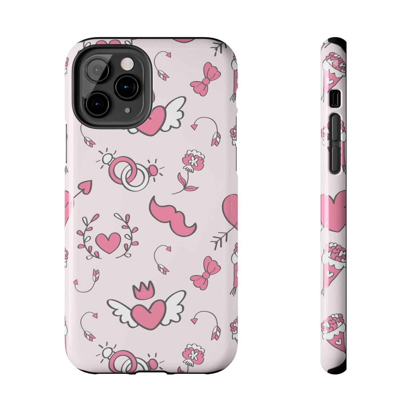 Pink Love Icons iPhone Case - BOGO Cases