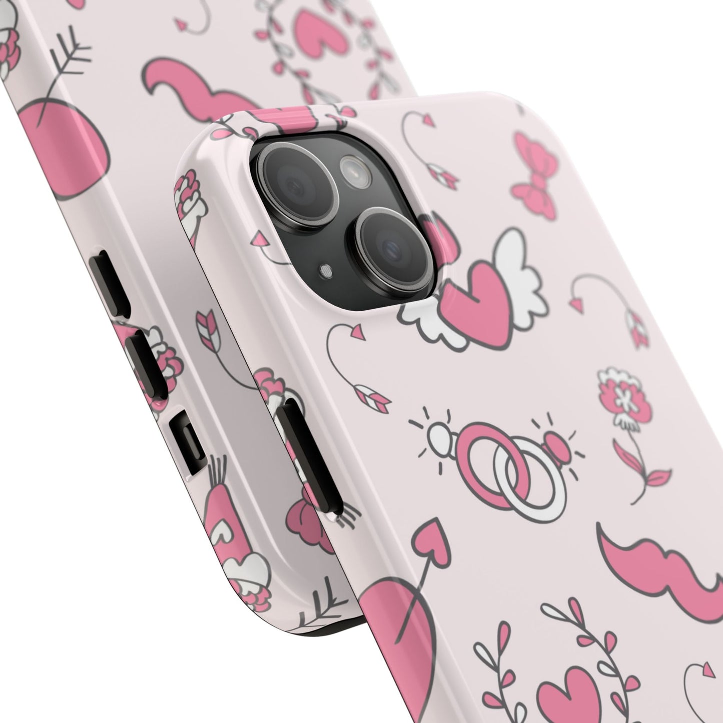 Pink Love Icons iPhone Case - BOGO Cases
