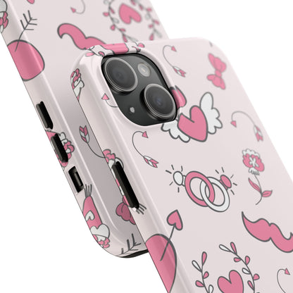 Pink Love Icons iPhone Case - BOGO Cases