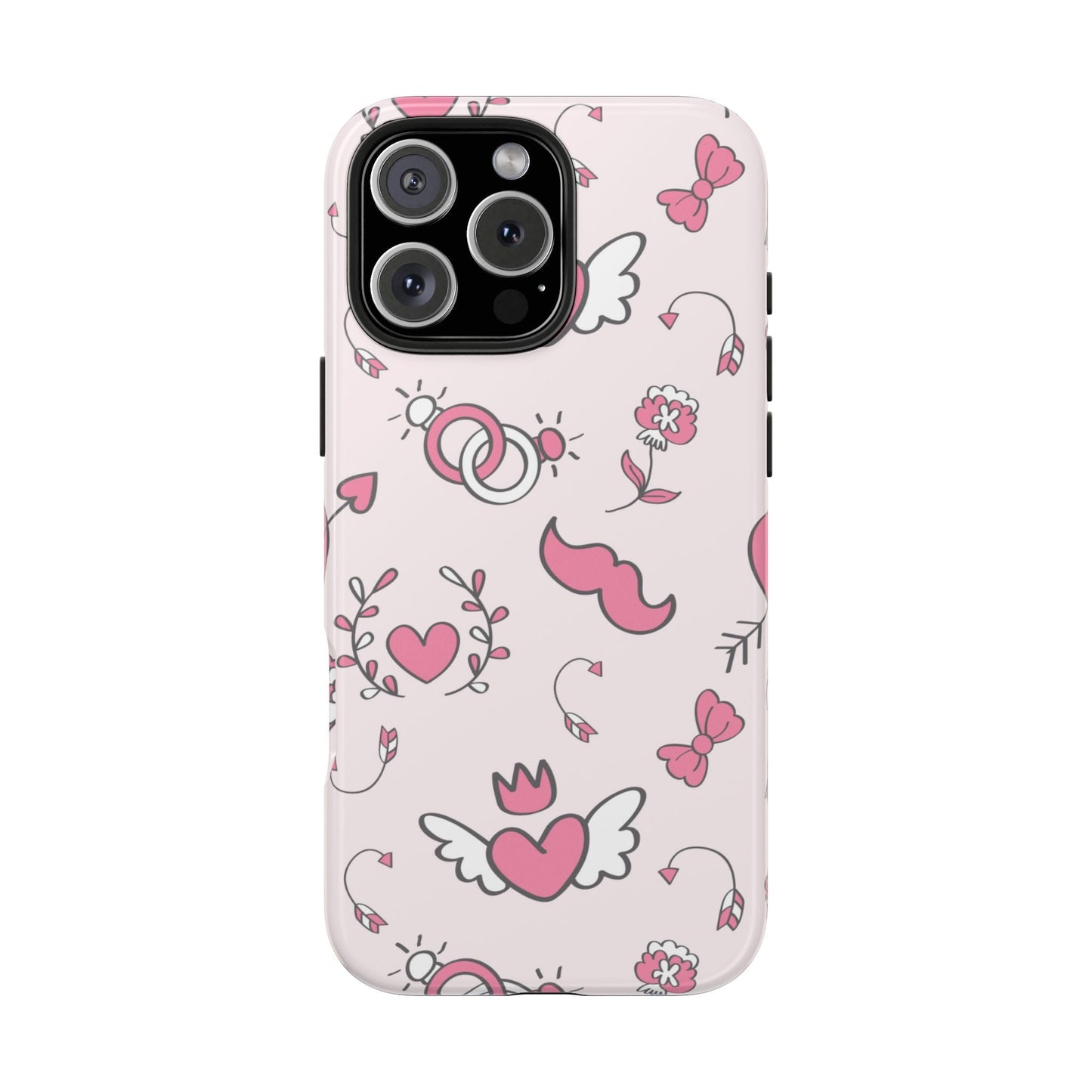 Pink Love Icons iPhone Case - BOGO Cases