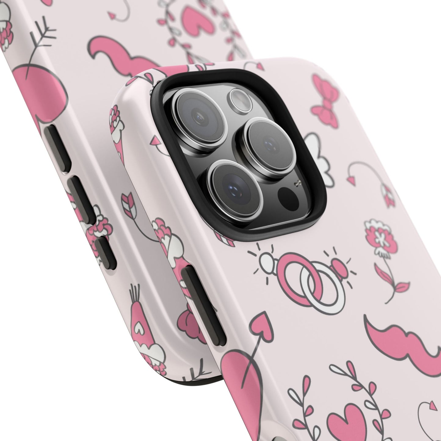 Pink Love Icons iPhone Case - BOGO Cases