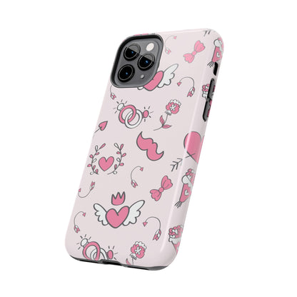 Pink Love Icons iPhone Case - BOGO Cases