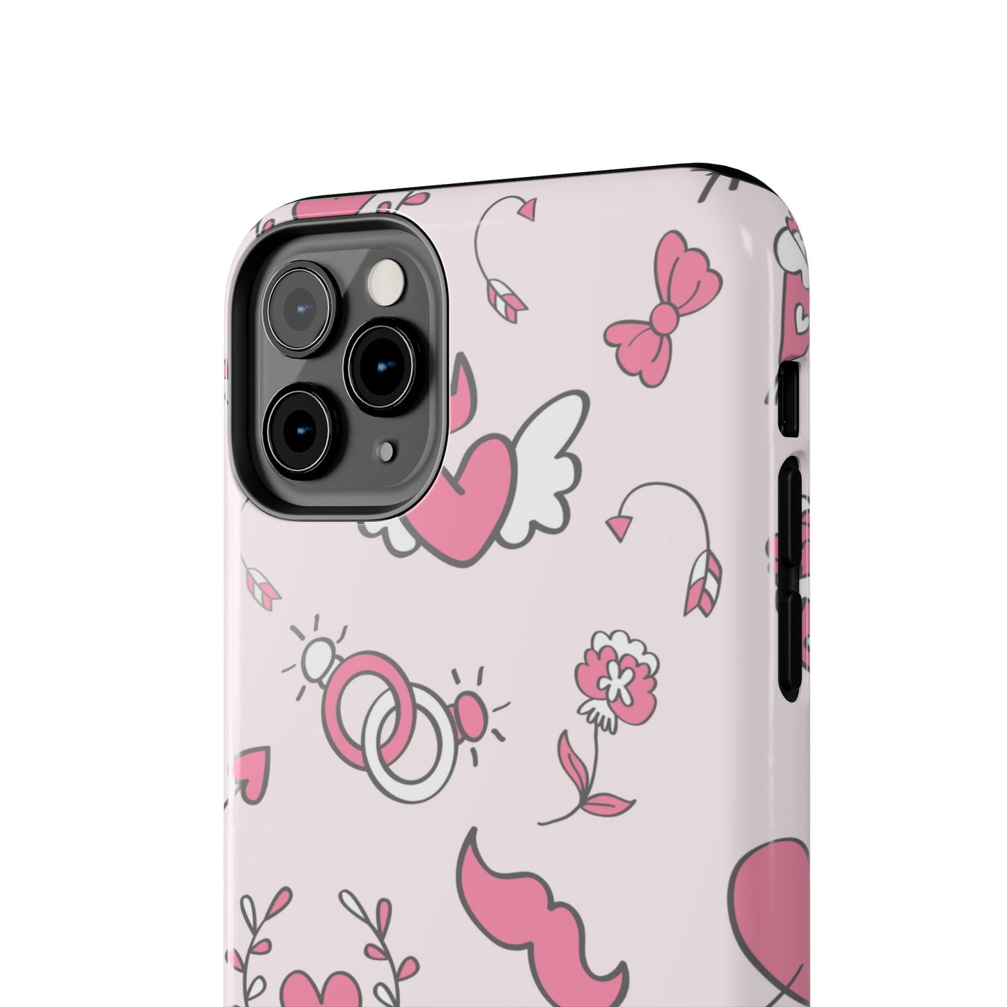 Pink Love Icons iPhone Case - BOGO Cases