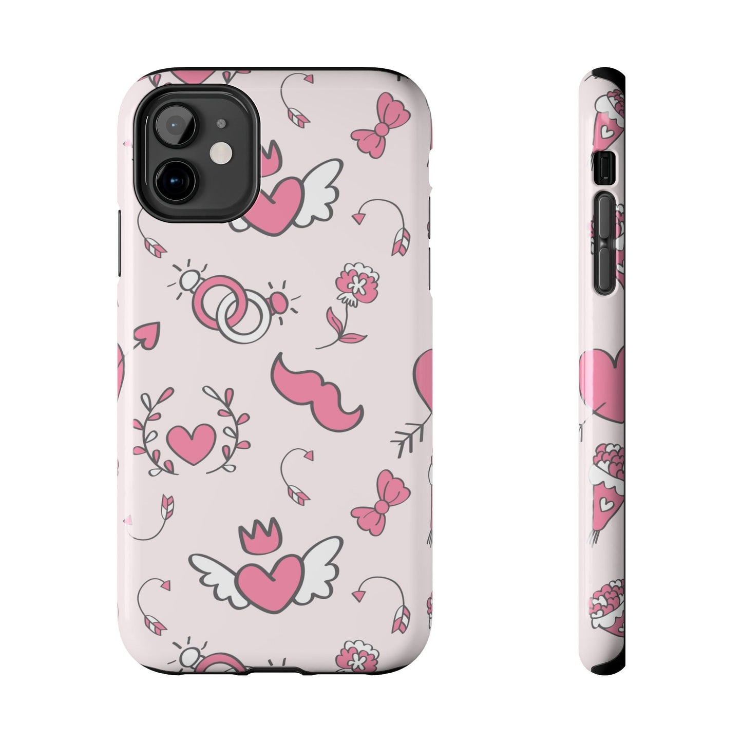 Pink Love Icons iPhone Case - BOGO Cases