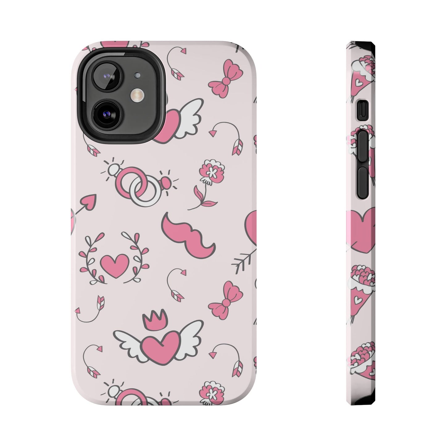 Pink Love Icons iPhone Case - BOGO Cases