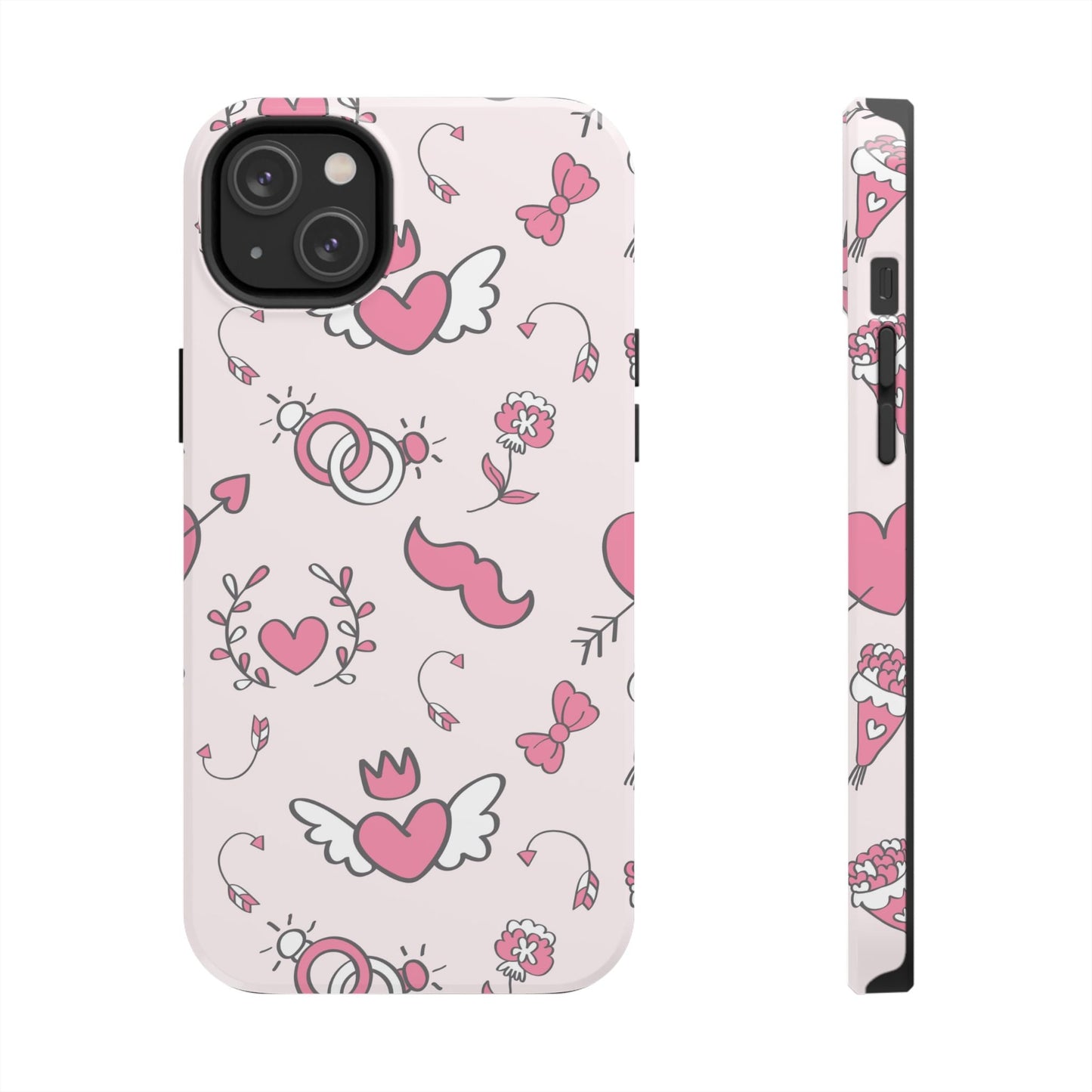 Pink Love Icons iPhone Case - BOGO Cases
