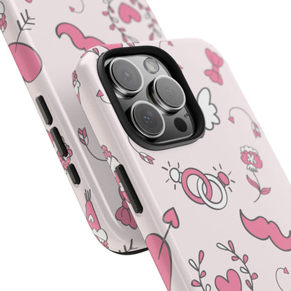 Pink Love Icons iPhone Case - BOGO Cases