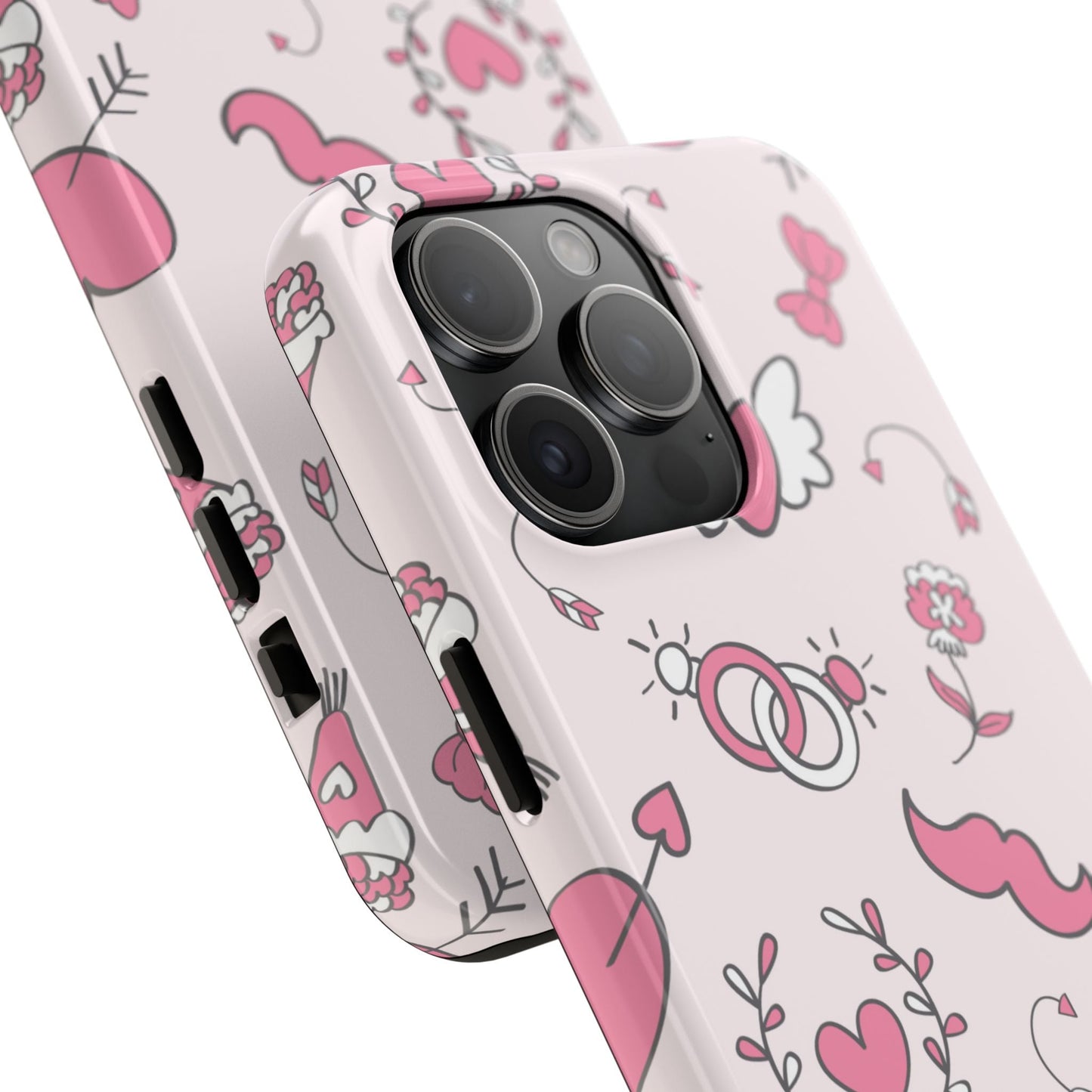 Pink Love Icons iPhone Case - BOGO Cases