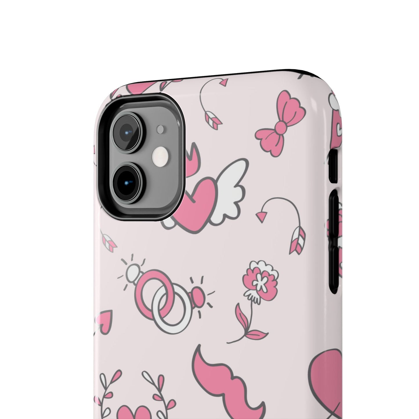 Pink Love Icons iPhone Case - BOGO Cases