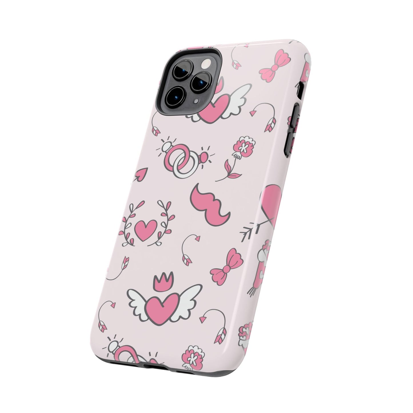 Pink Love Icons iPhone Case - BOGO Cases