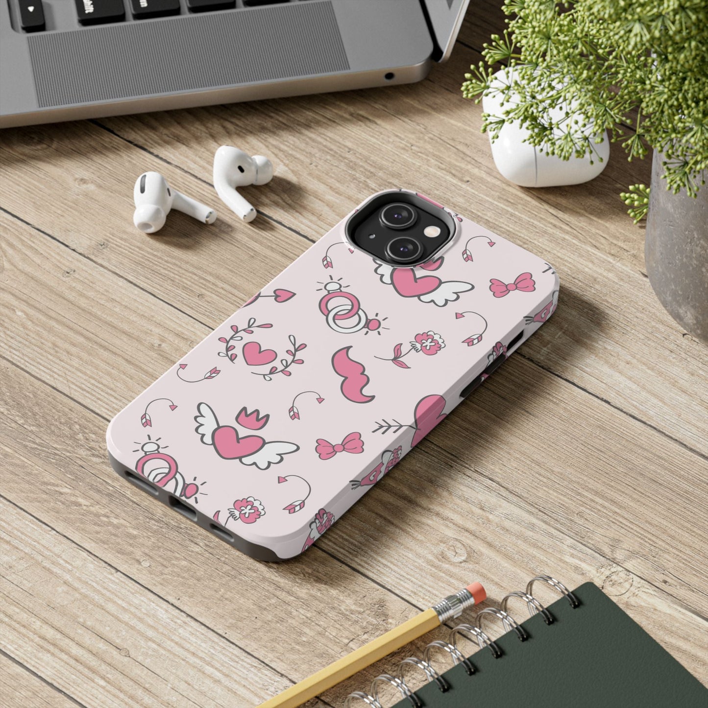 Pink Love Icons iPhone Case - BOGO Cases