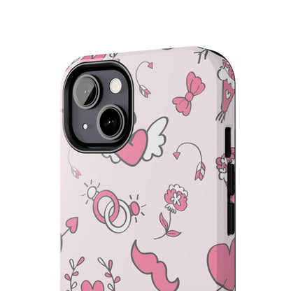 Pink Love Icons iPhone Case - BOGO Cases