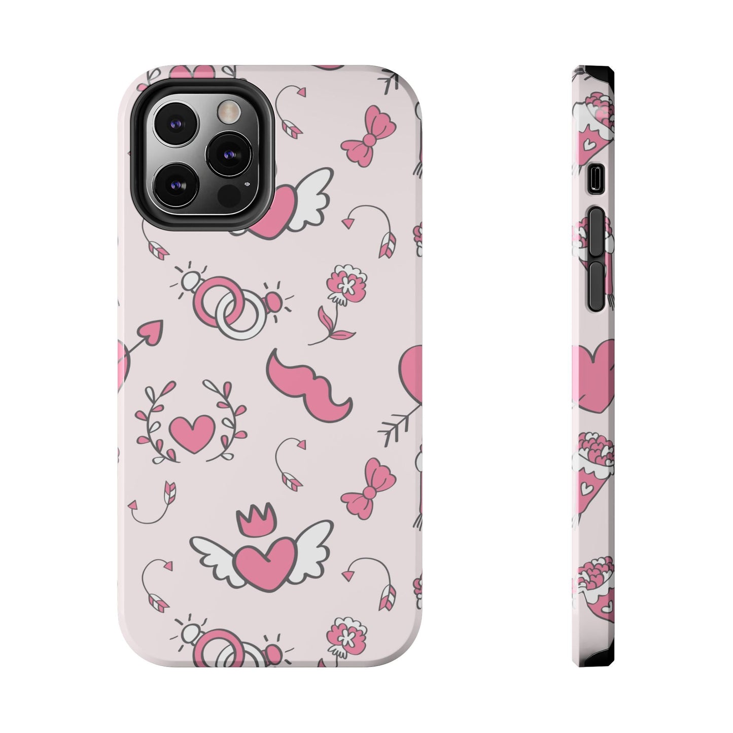 Pink Love Icons iPhone Case - BOGO Cases