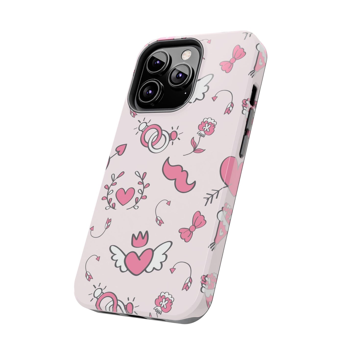 Pink Love Icons iPhone Case - BOGO Cases