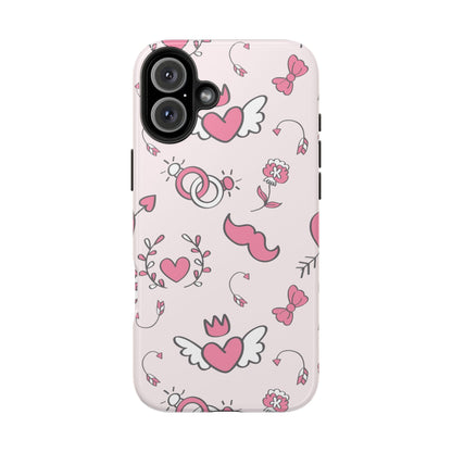 Pink Love Icons iPhone Case - BOGO Cases
