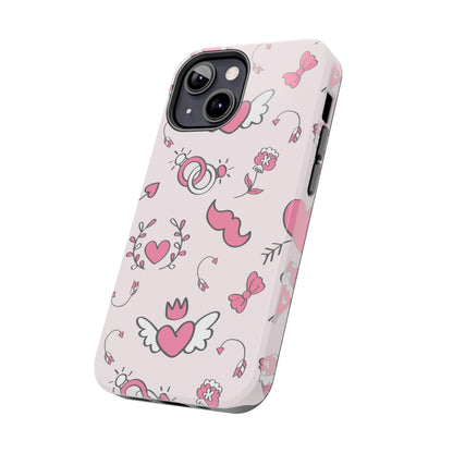 Pink Love Icons iPhone Case - BOGO Cases