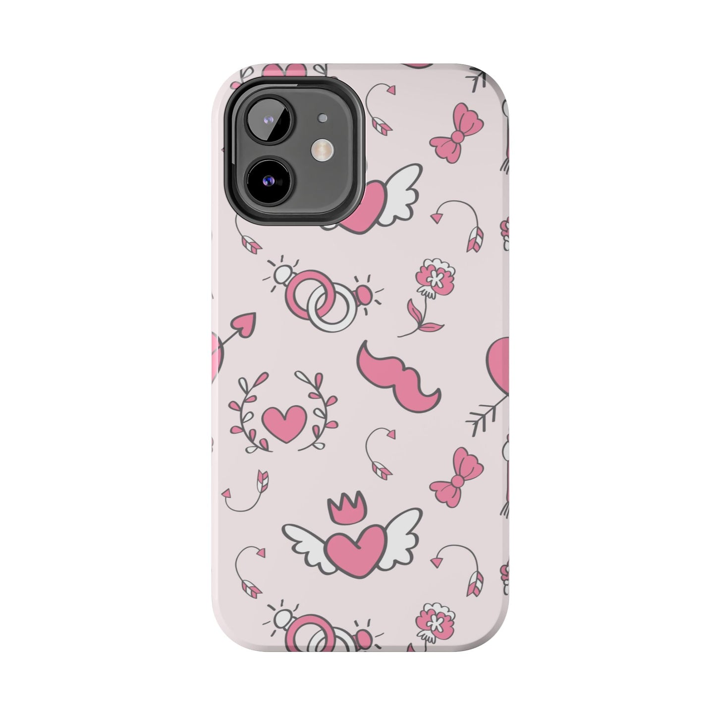 Pink Love Icons iPhone Case - BOGO Cases