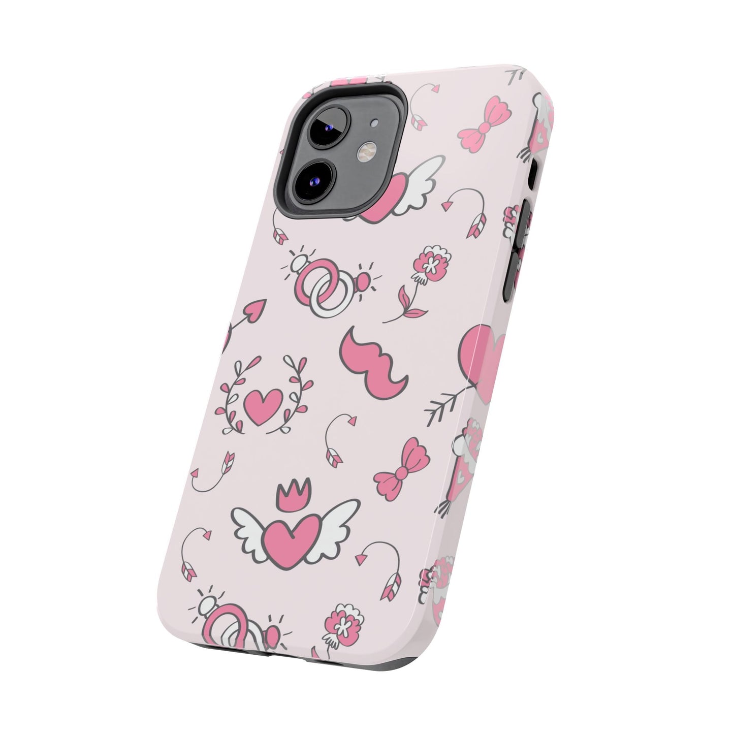 Pink Love Icons iPhone Case - BOGO Cases
