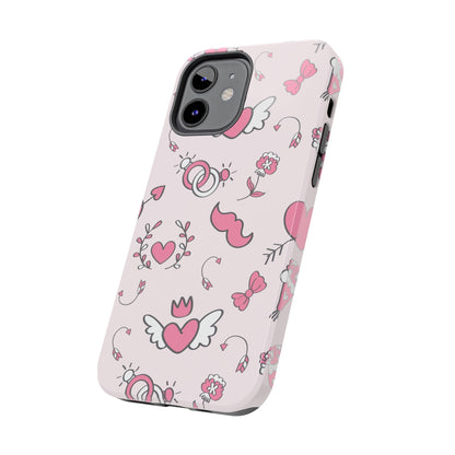 Pink Love Icons iPhone Case - BOGO Cases